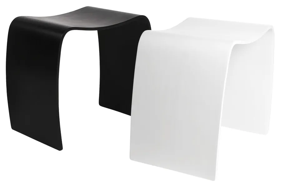 Taboret MITCH czarny