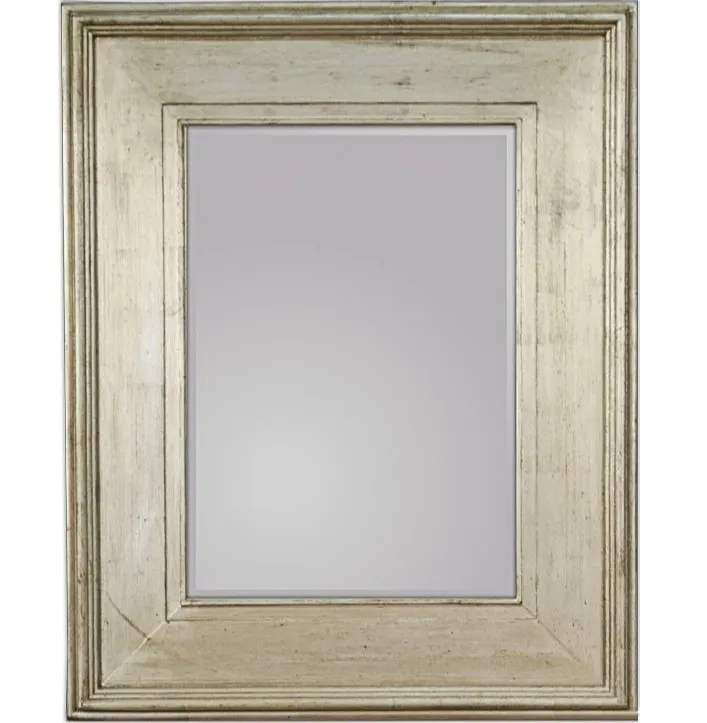 Lustro wiszące 1-2231 80x100 - przecierany srebrny