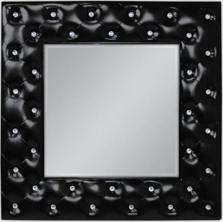 Lustro PU126 98x98 - czarny