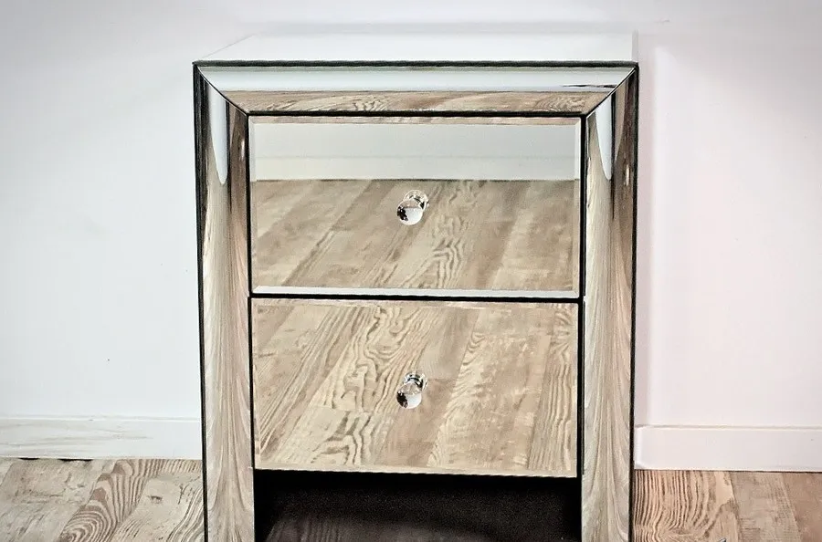 Lustrzana szafka nocna LW3204