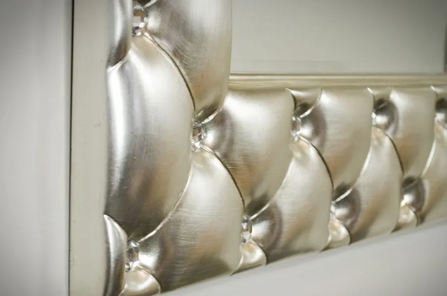 Lustro PU126 98x98 - srebrny