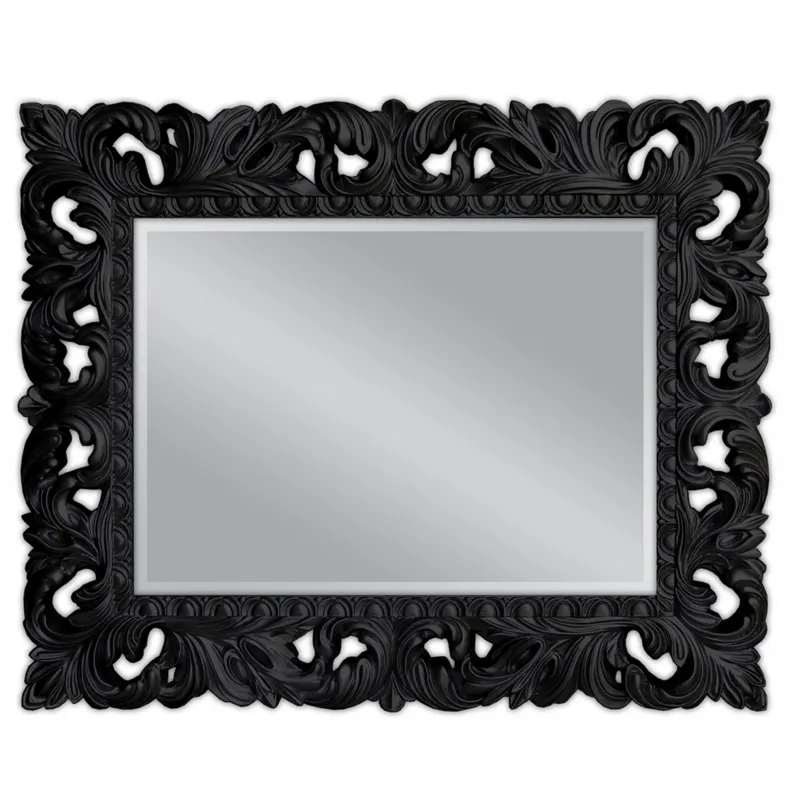 Lustro PU058 80x100 - czarny