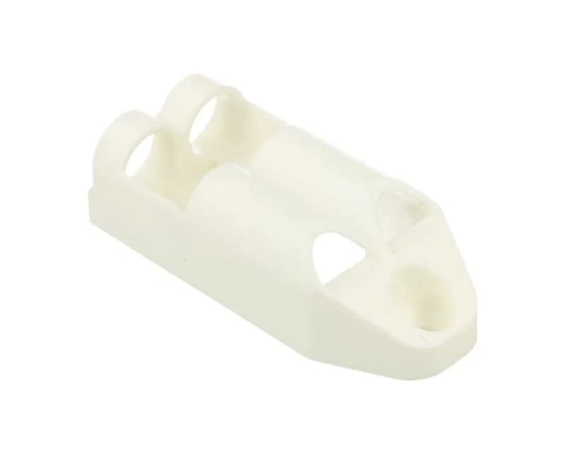 Adapter podwójny do hamulca Airtic do drzwi nakładanych - biały
