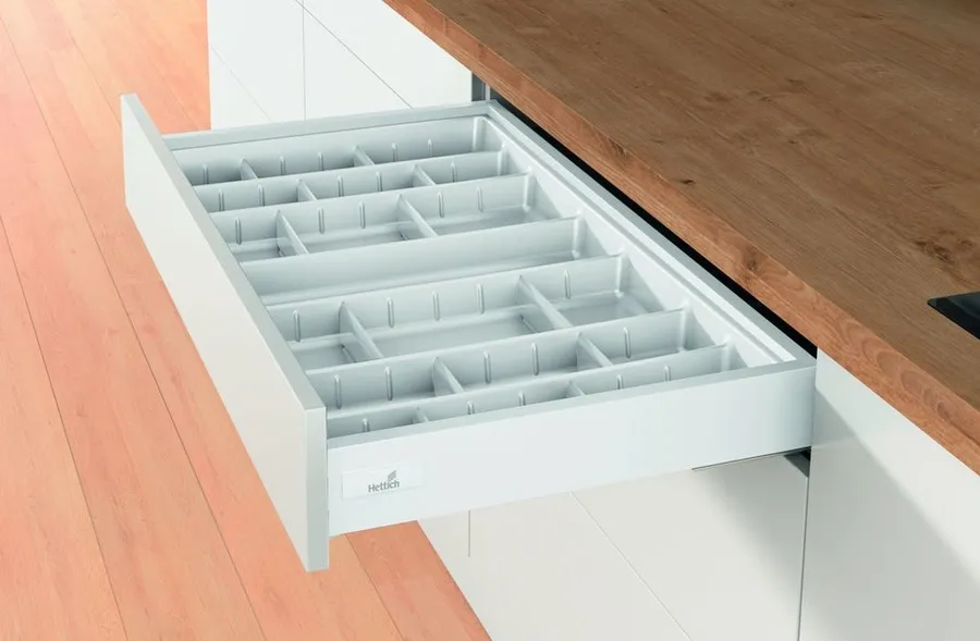 Wkład na sztućce ORGATRAY 590 - biały / 307x462 mm