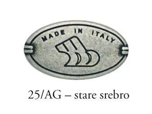 Gałka 24316 - stare srebro, kremowa ceramika z kwiatem / fi 40 mm