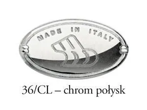 Uchwyt MUSZELKA 15120 - chrom połysk / rozstaw 32 mm
