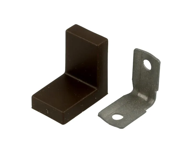 Złącze meblowe zamykane pojedyncze Z-03 - wenge / 100 szt.