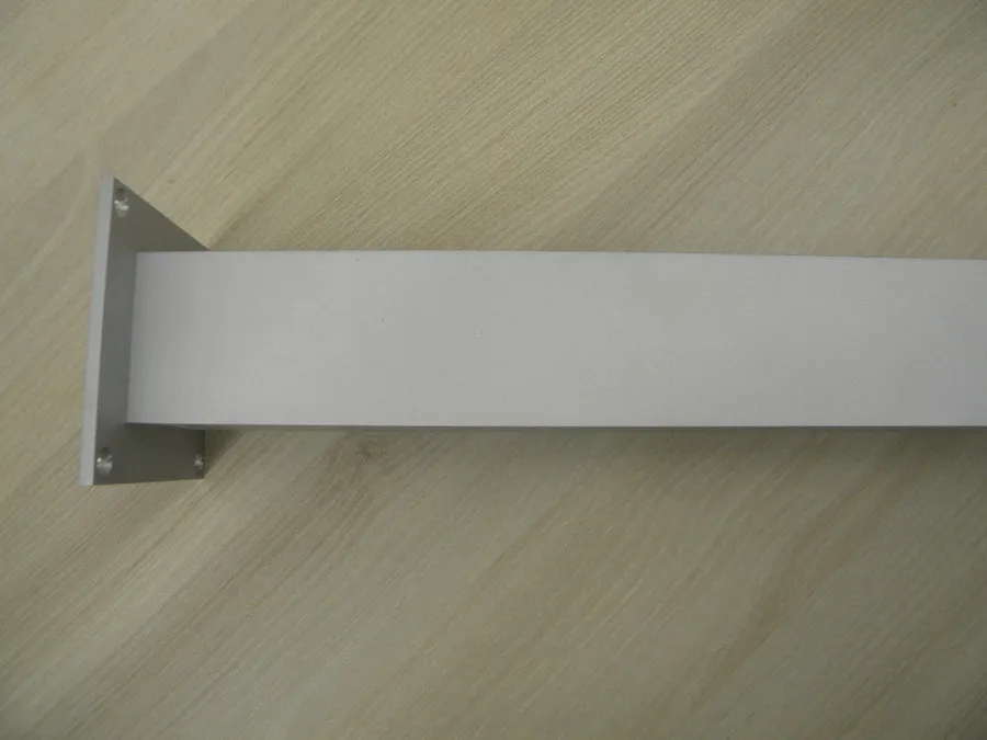 Noga meblowa aluminiowa kwadratowa 6 cm / 110 cm - naturalny