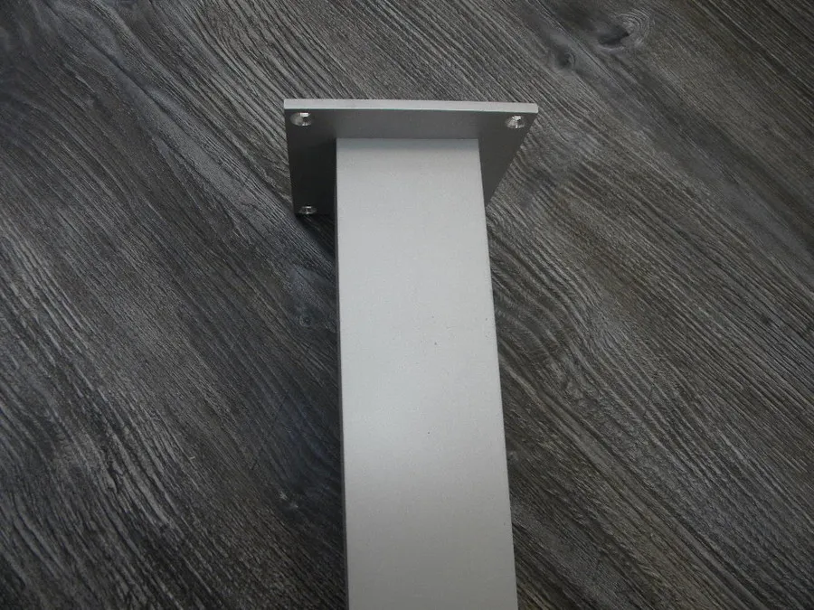 Noga meblowa (FE) kwadratowa 60x60 L 820mm (ALNOGK60/820) aluminium C-0