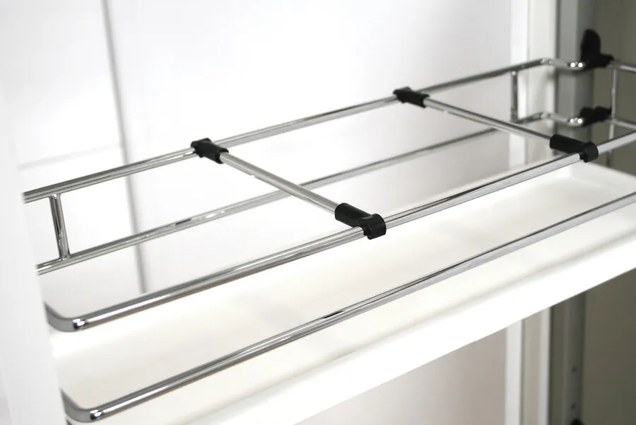 VARIANT organizacja wewnętrzna przegroda do cargo mini 20 metal/tworzywo chrom/czarny