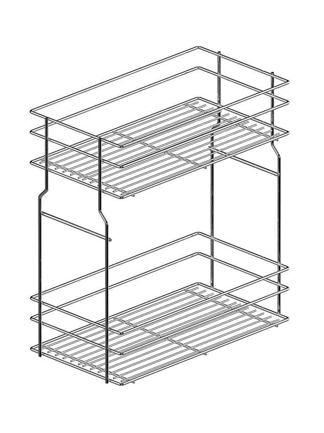 Cargo Mini Dolne VARIANT MULTI 60 cm - ocynk / miękki domyk