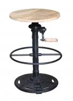 Taboret loft, taboret industrialny