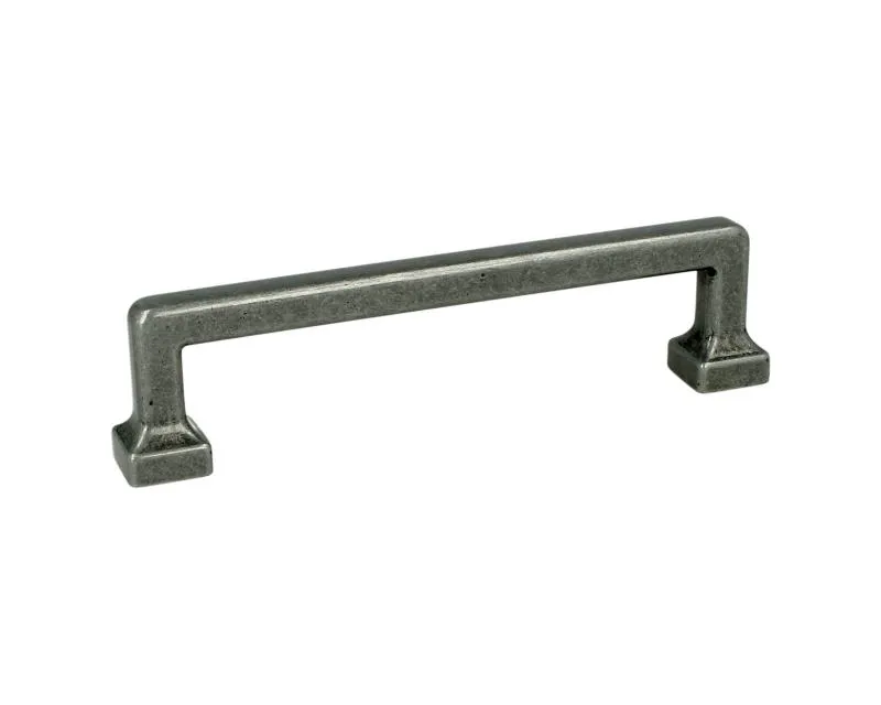 Uchwyt UR47 - naturalny patynowany żelazny / rozstaw 128 mm