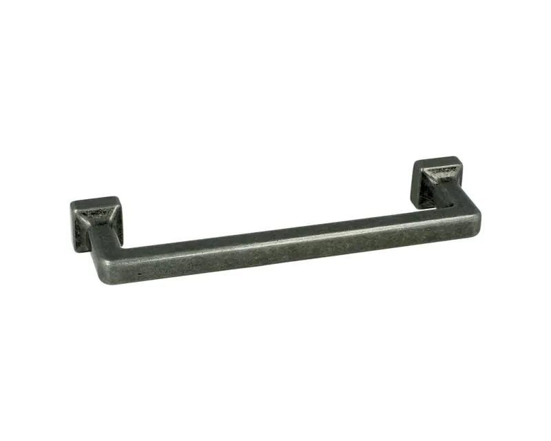 Uchwyt UR47 - naturalny patynowany żelazny / rozstaw 128 mm
