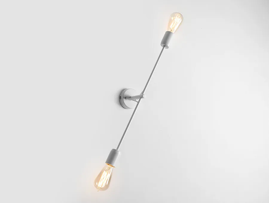 Lampa ścienna TWIGO WALL 2 L - biały