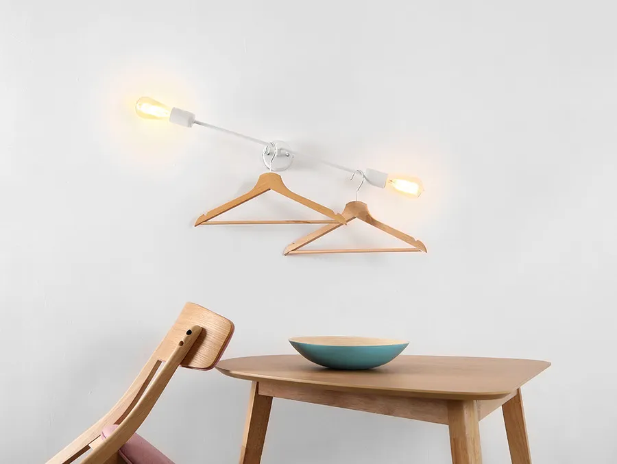 Lampa ścienna TWIGO WALL 2 L - biały