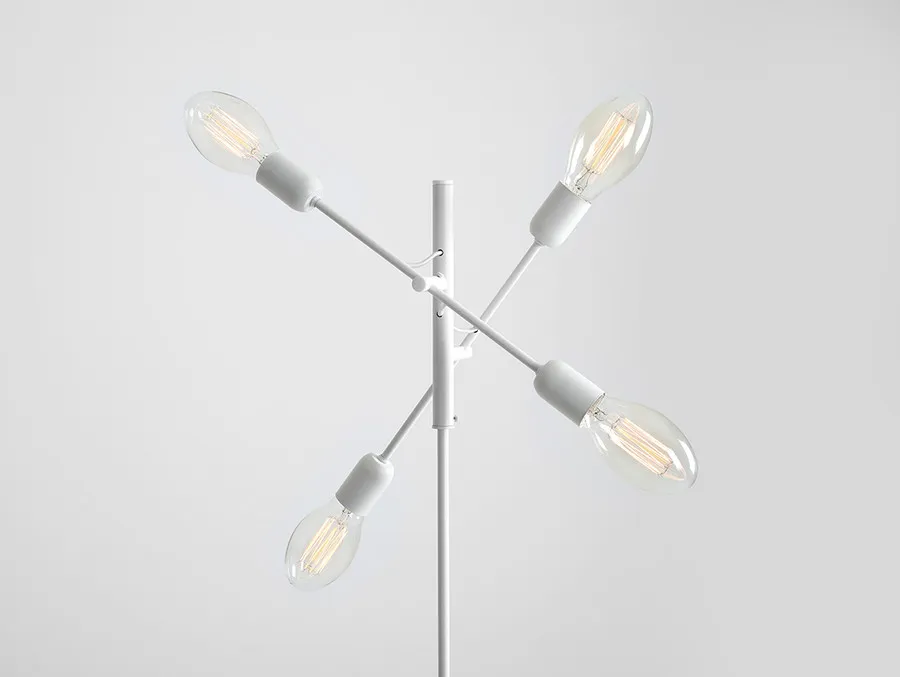 Lampa podłogowa TWIGO FLOOR 4 - biały