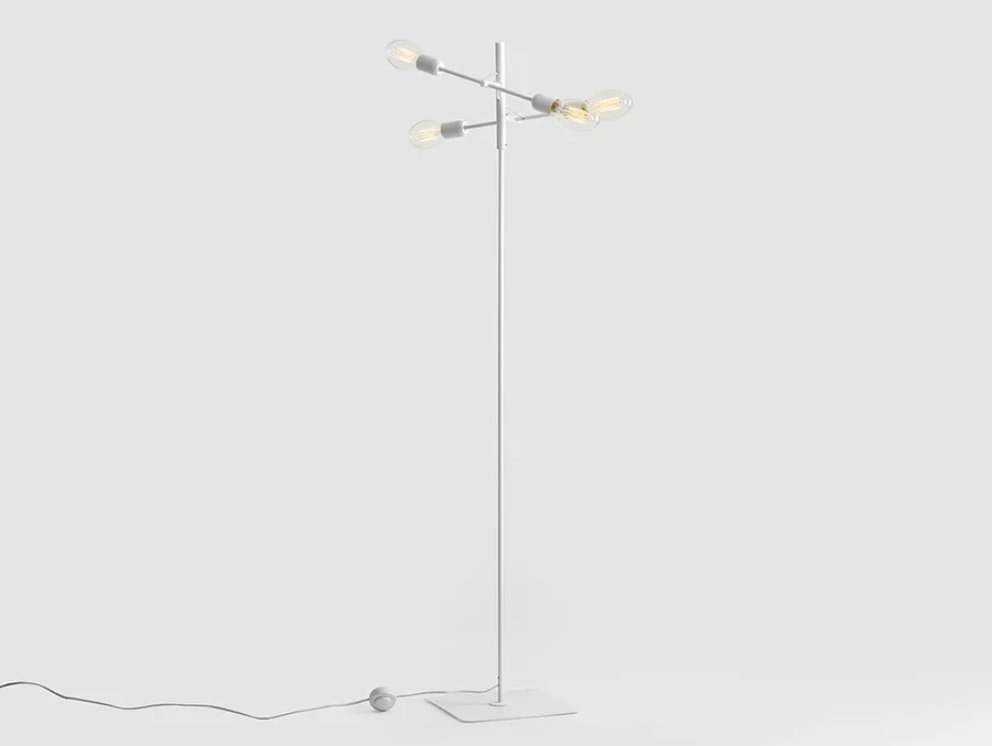 Lampa podłogowa TWIGO FLOOR 4 - biały