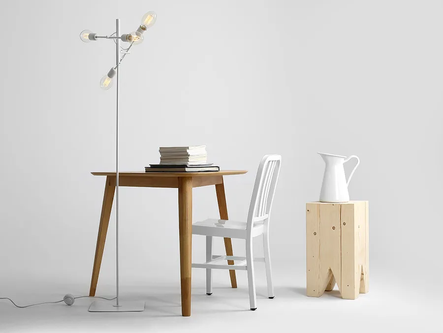 Lampa podłogowa TWIGO FLOOR 4 - biały