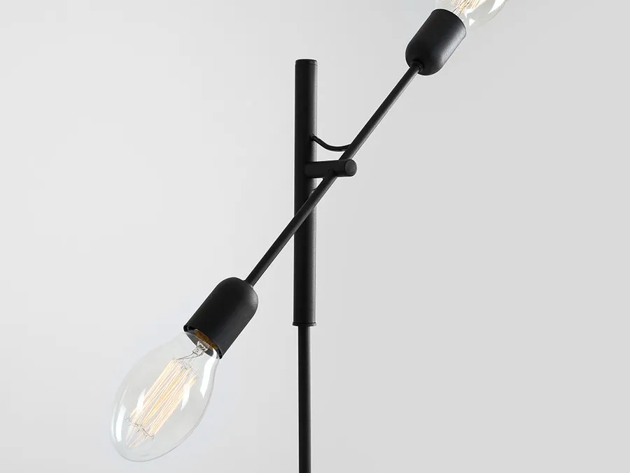 Lampa podłogowa TWIGO FLOOR 2 - czarny