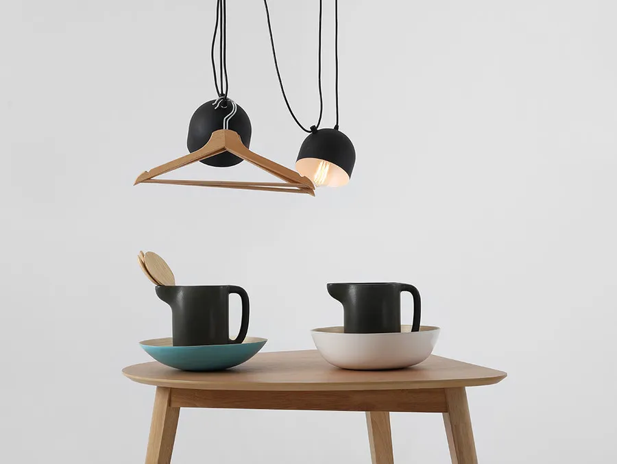 Lampa wisząca POPO 2 - czarny