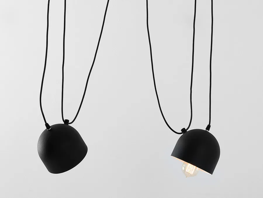 Lampa wisząca POPO 2 - czarny