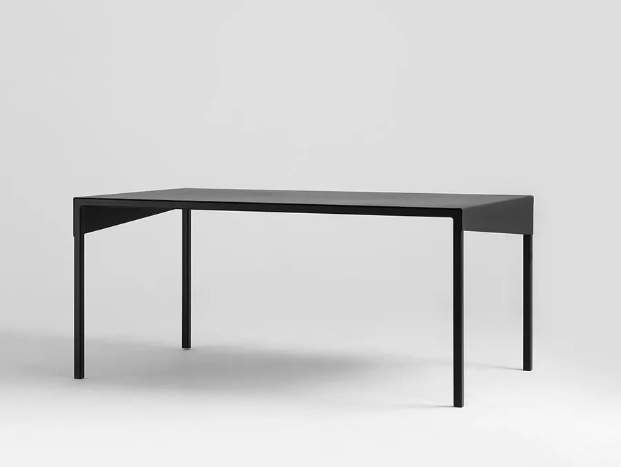 Stolik OBROOS COFFEE METAL 100x60 - czarny