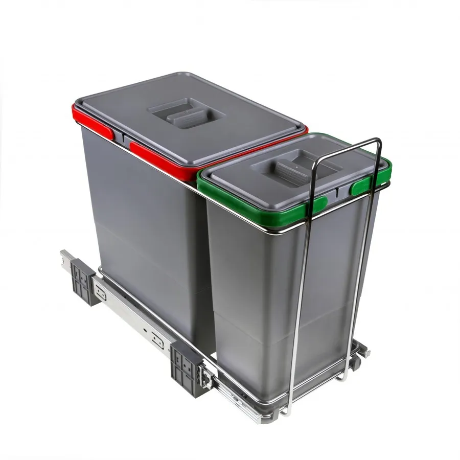 Sortownik na śmieci podwójny ECOFIL PF01 34A1 / 1x8 l + 1x18 l