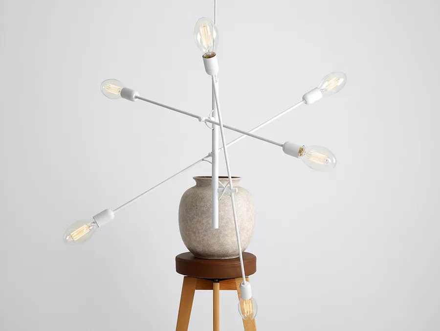 Lampa wisząca TWIGO 6 - biały