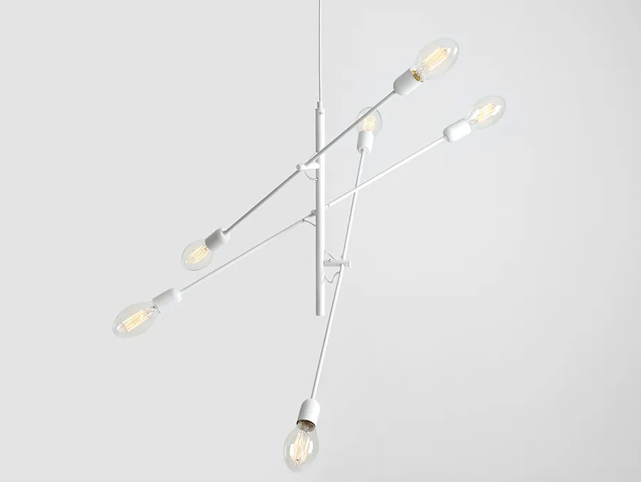 Lampa wisząca TWIGO 6 - biały