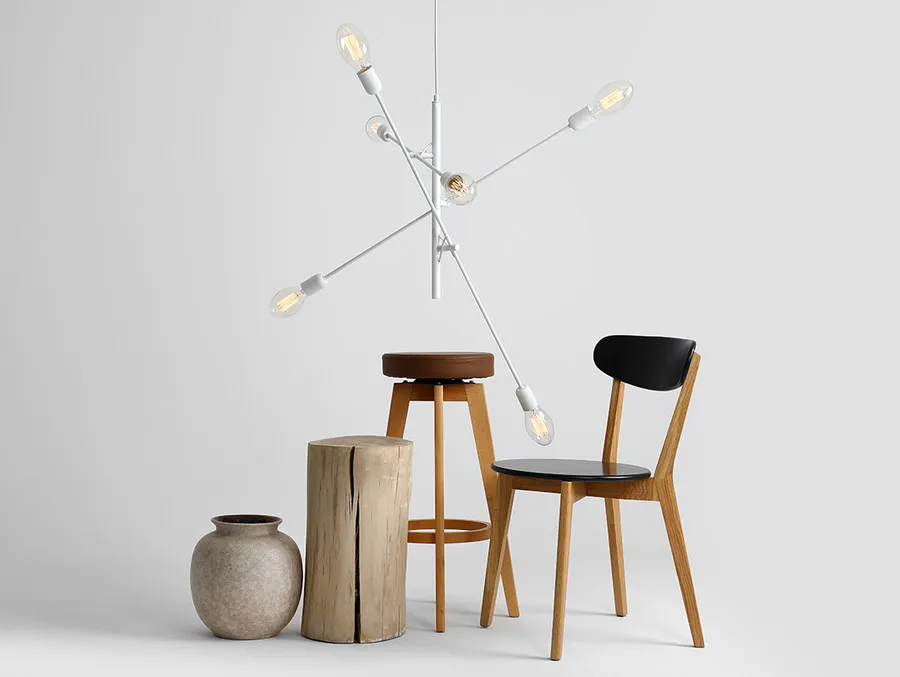 Lampa wisząca TWIGO 6 - biały