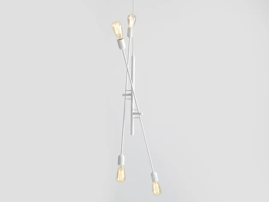 Lampa wisząca TWIGO 4 - biały