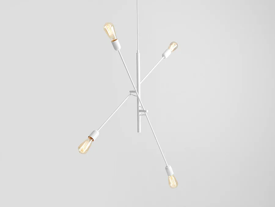 Lampa wisząca TWIGO 4 - biały