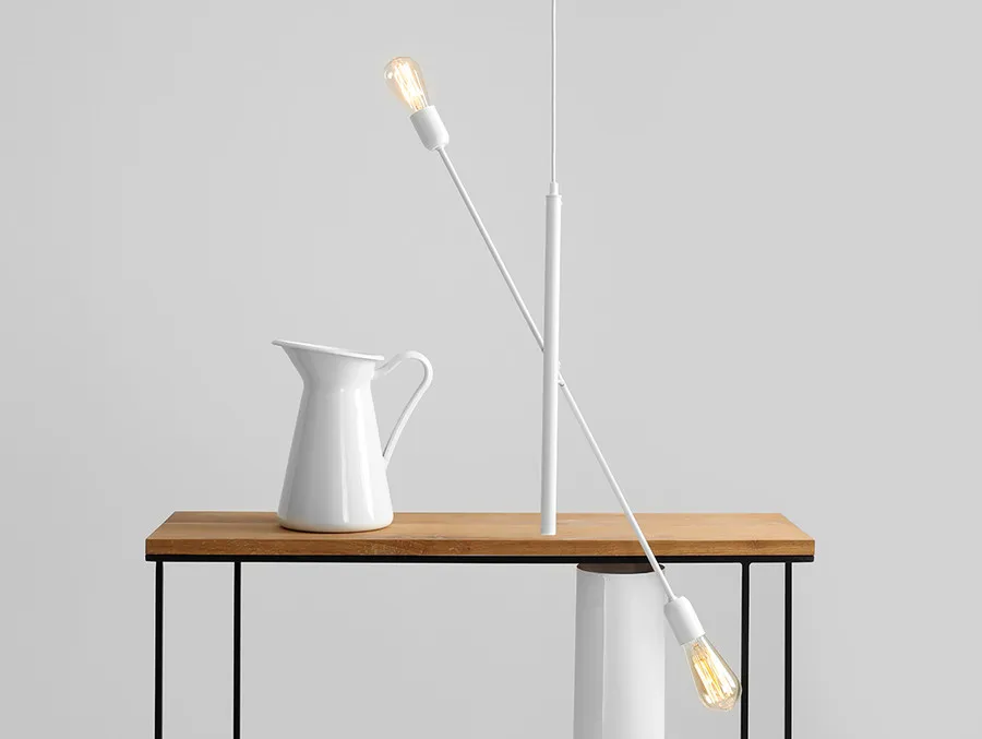 Lampa wisząca TWIGO 2 - biały