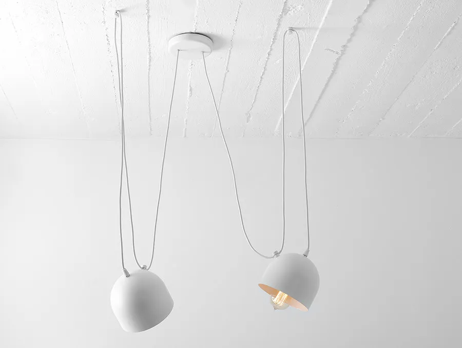 Lampa wisząca POPO 2 - biały