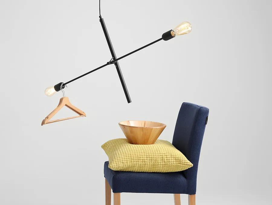 Lampa wisząca TWIGO 2 - czarny