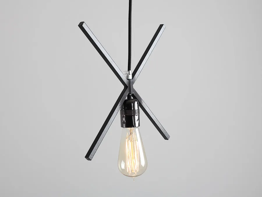 Lampa wisząca XLAMP - czarny