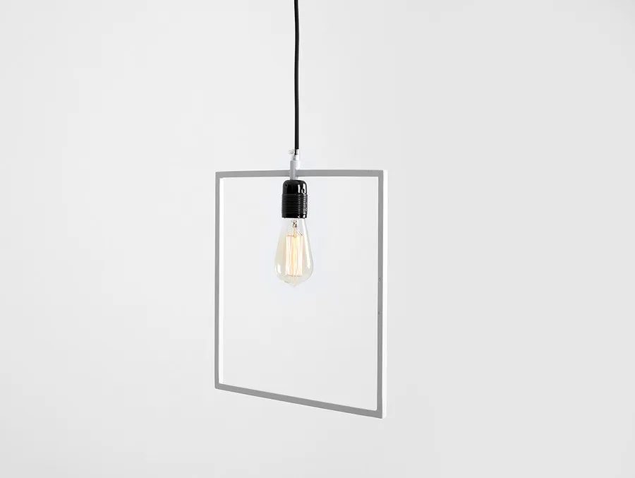 Lampa wisząca QUADO - biały