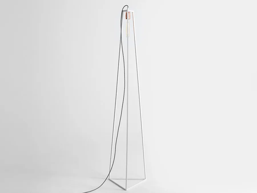 Lampa podłogowa TRIMETRIC FLOOR - biały