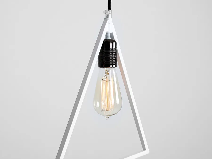 Lampa wisząca TRIAM - biały