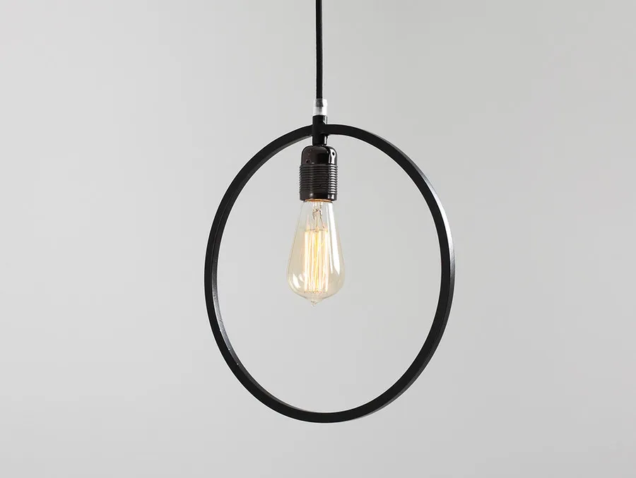Lampa wisząca VETO - czarny