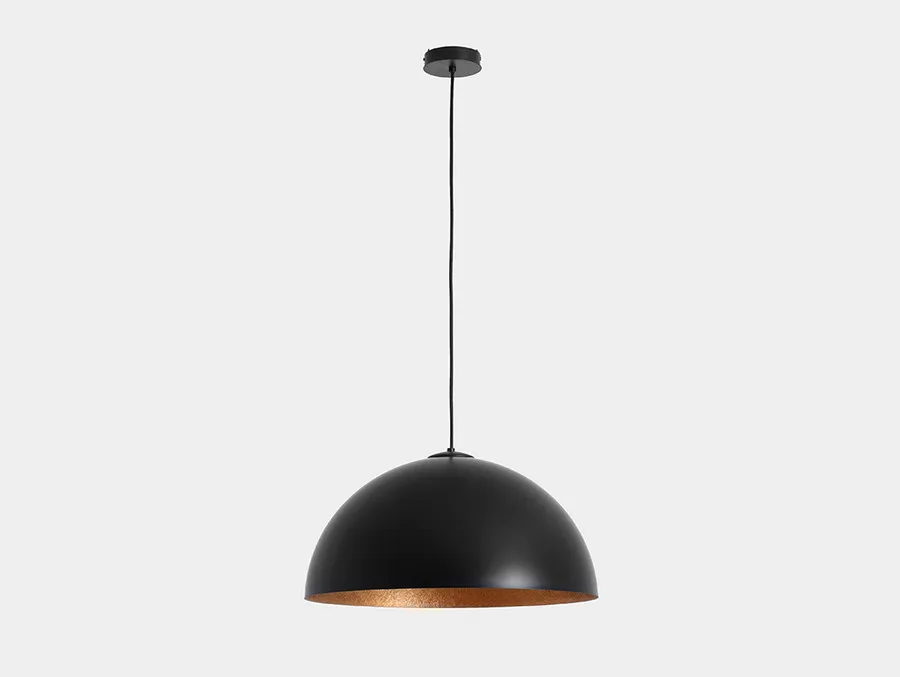 Lampa wisząca LORD 50 - miedziano-czarny