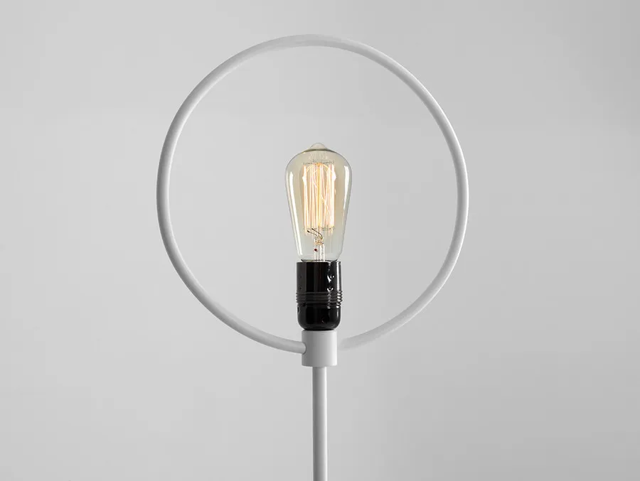 Lampa BULLET TABLE - biały