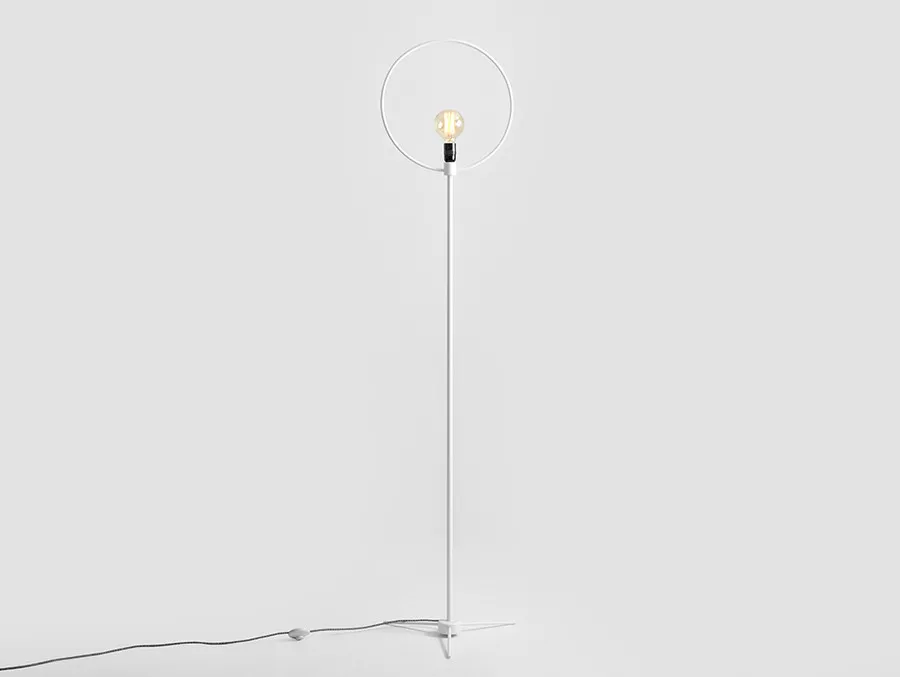 Lampa podłogowa BULLET FLOOR - biały
