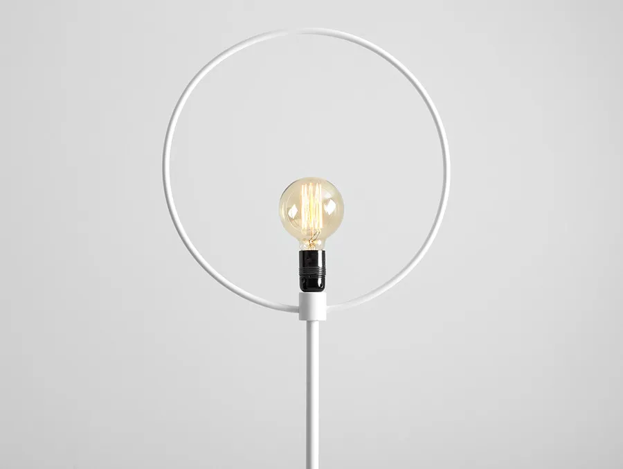 Lampa podłogowa BULLET FLOOR - biały