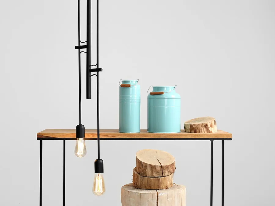 Lampa wisząca TWIGO 4 - czarny