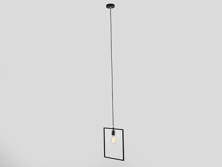 Lampa wisząca QUADO - czarny