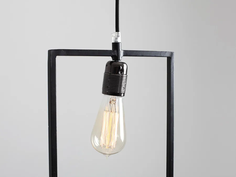 Lampa wisząca PAROT - czarny
