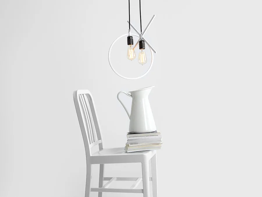 Lampa wisząca VETO - biały
