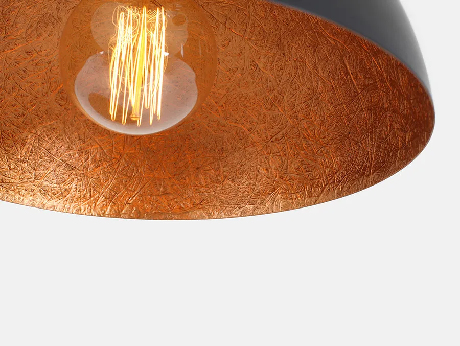 Lampa wisząca LORD 35 - miedziano-czarny